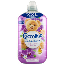 Кондиционер для белья Coccolino Fresh&Protect Orchidea Viola & Mirtilli 76 стирок, 1750 мл